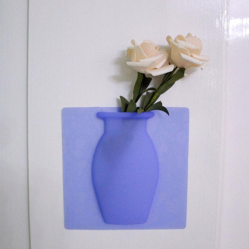 Silicone Stick-on Vase