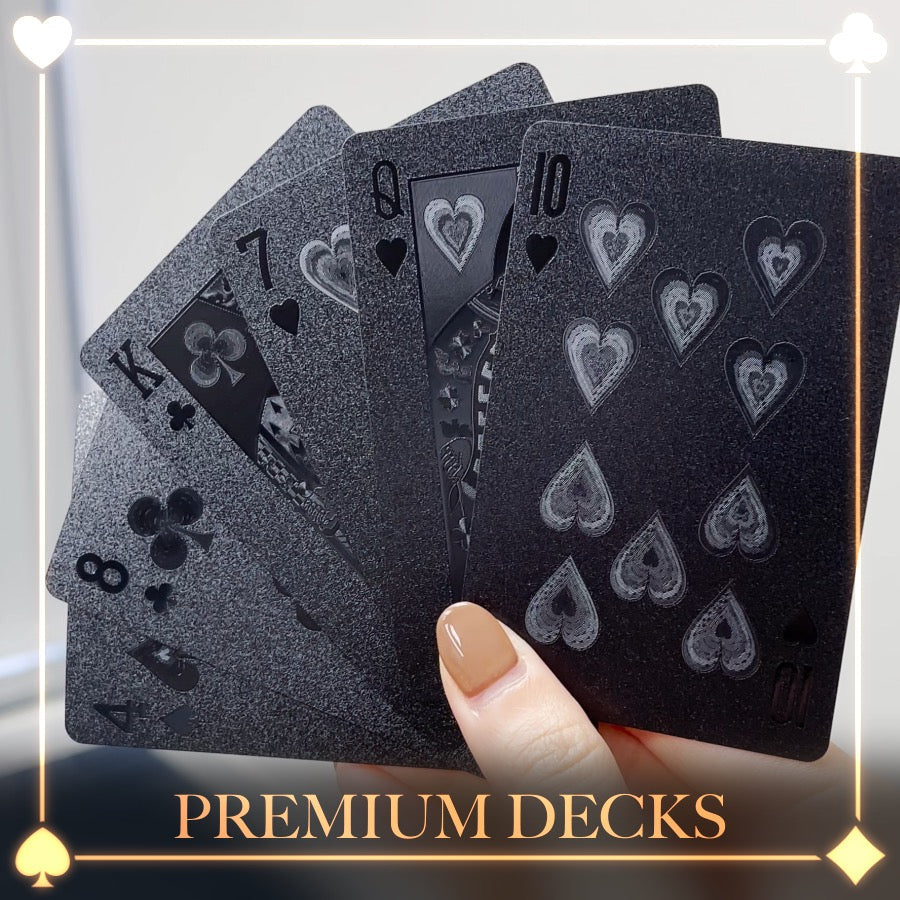 Black Lux Playing Cards manacove 