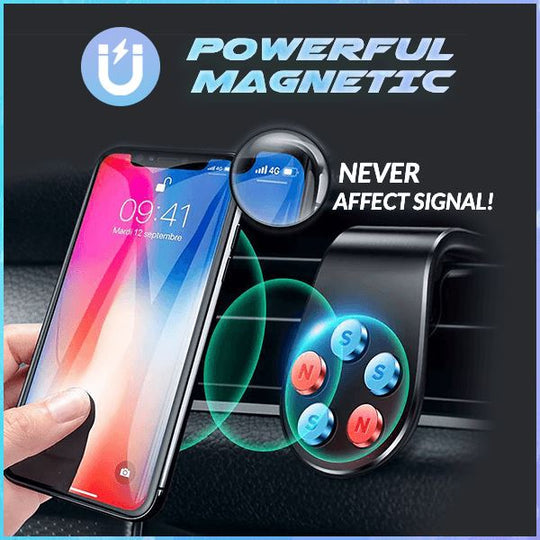 Minimalist Car Vent Magnetic Phone Holder