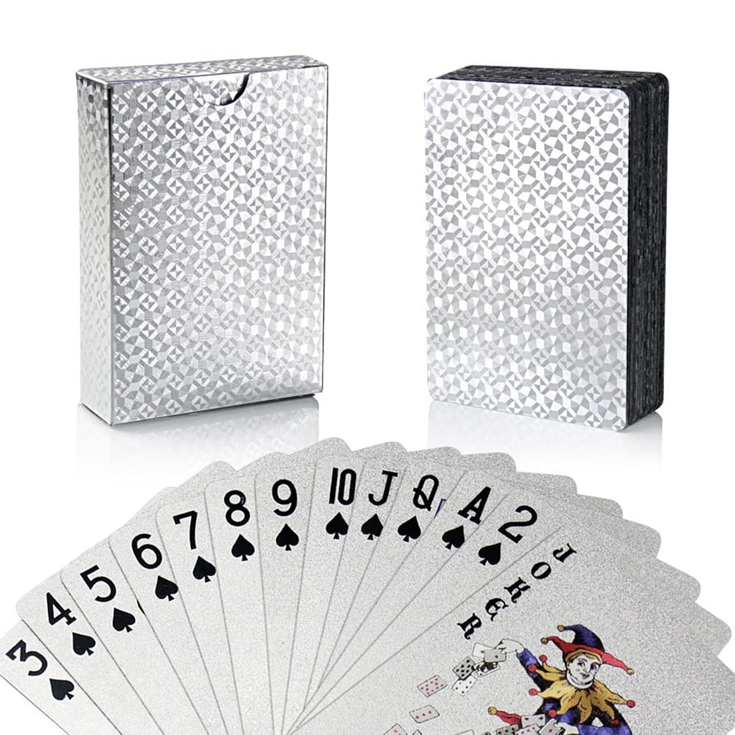 Magical Lux Playing Cards manacove Silver 1PC 